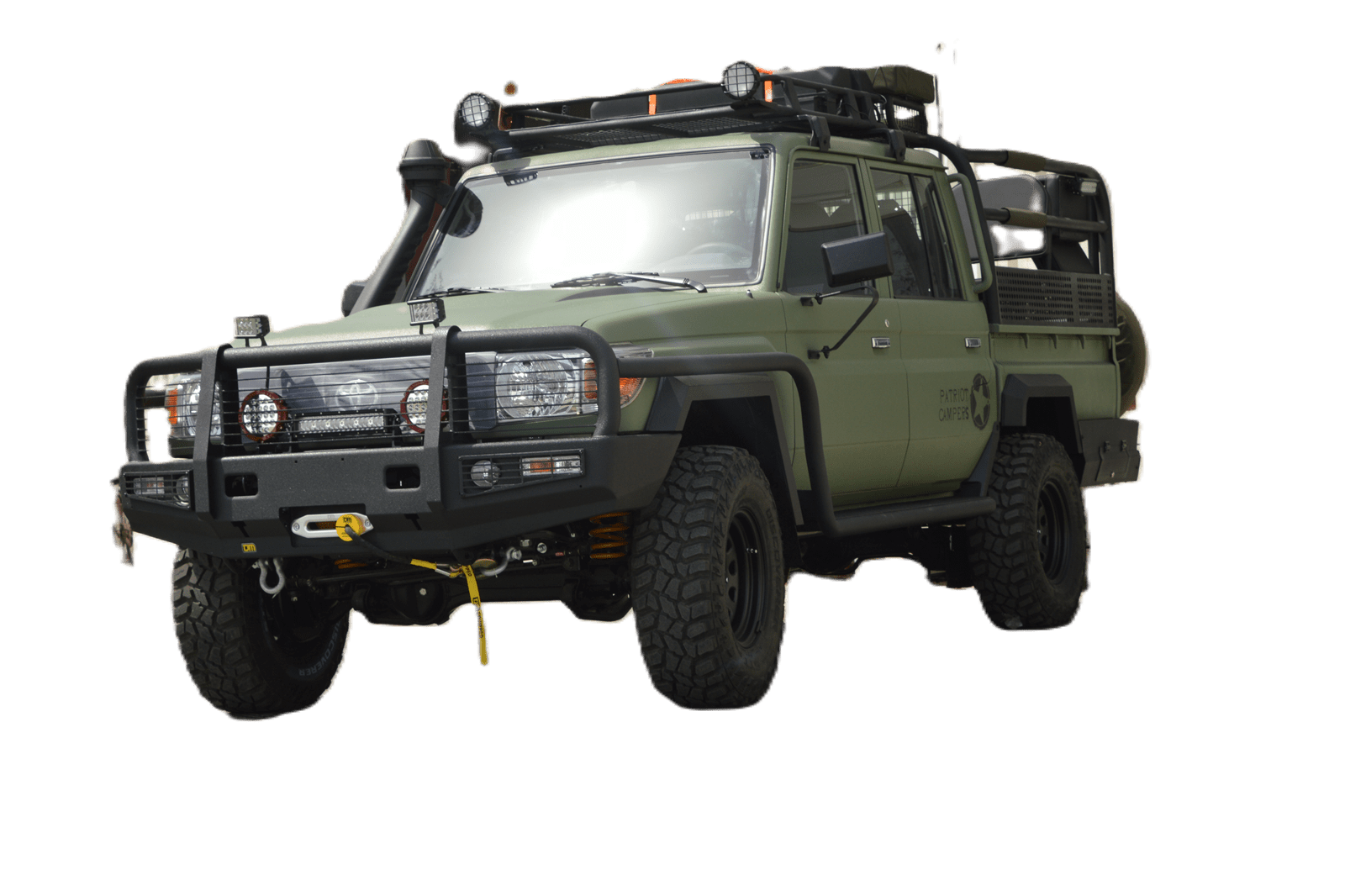 Harrow Armored TLC79 Pickup- Hunting Truck