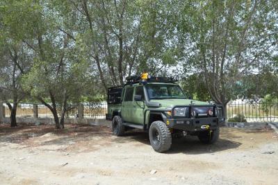 Harrow Armored TLC79 Pickup- Hunting Truck